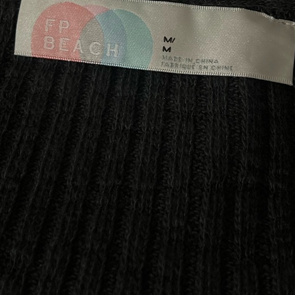 FREE PEOPLE Pacific Midi Dress - Black in Size Medium - Picture 7 of 7